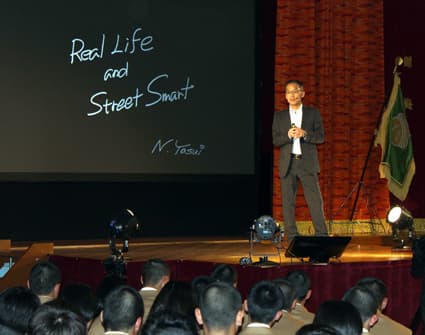 Real Life & Street Smartに 入学式で「ワク熱!教室」