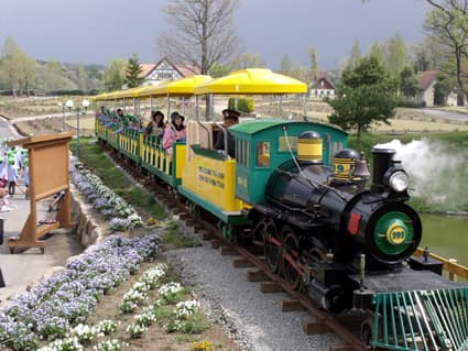 新登場「ミニSL電車」