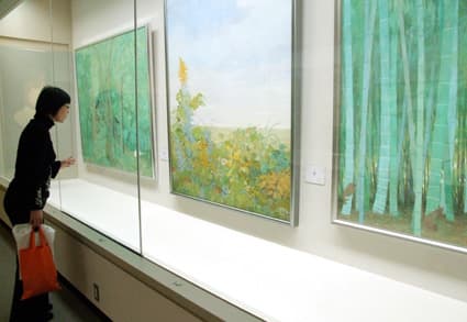 季節感を感性ゆたかに表現「丹羽貴子日本画展」