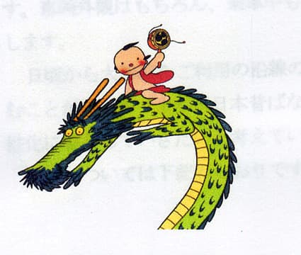 京阪電車の車両に「まんが日本昔話」