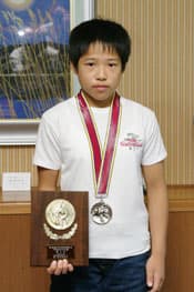 全国小学生柔道大会伊藤さん準優勝