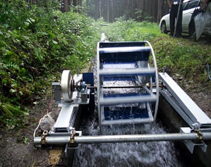 平松式水力発電機、開発の動き