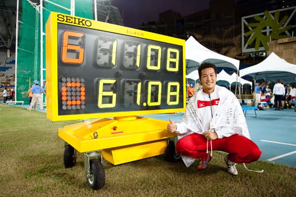 デフリンピックで金メダル!ハンマー投げ・森本真敏選手