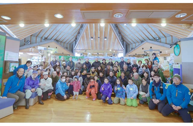 河辺いきものの森で保全活動1000回を記念