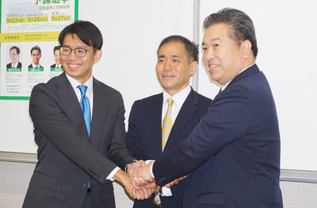 自民県連 笠原、川島、宮本の3氏が支持訴える