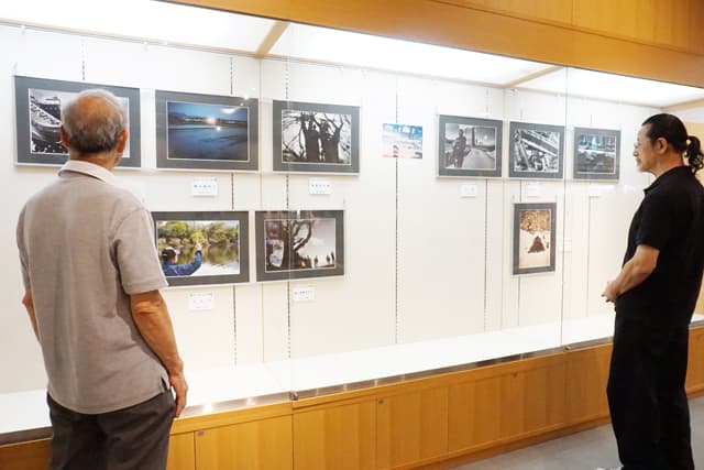 会員の力作約40点を展示 写真クラブ竜王第5回写真展