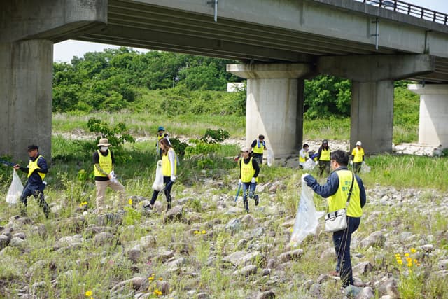 みんなでまちをキレイに