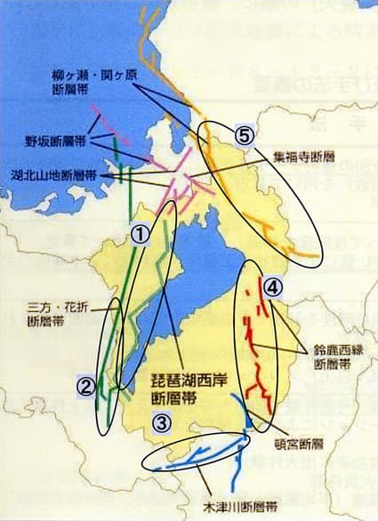 鈴鹿西縁断層地震 東近江地域で死傷者1600人