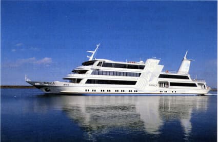 5月12日にビアンカ船上で