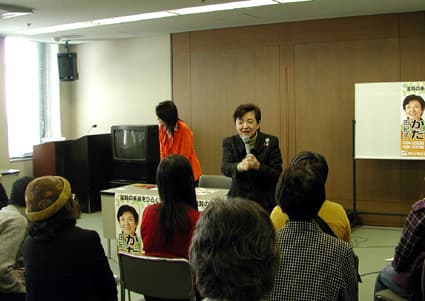 嘉田知事 ひんしゅく買う選挙応援