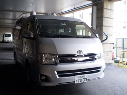 県が環境放射線モニタリング車1台