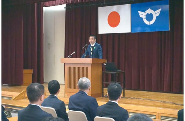 県庁新年度スタート「今年度を一つの大切な起点の年度に」