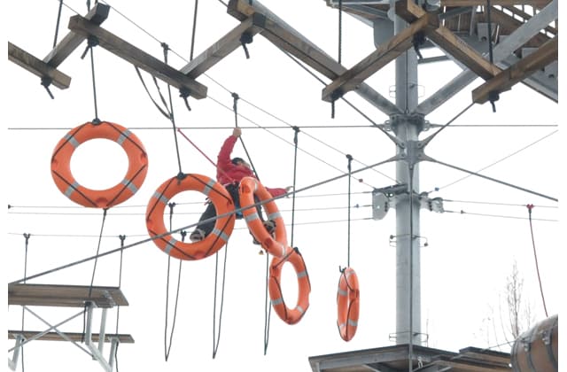 農業公園ブルーメの丘 アスレチック施設誕生