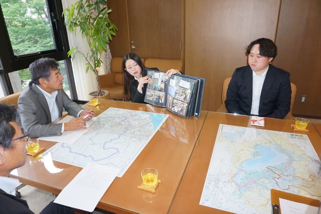 姉妹都市米国マーケット市