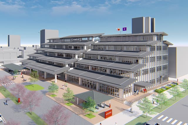 市庁舎建設計画 最新版HPに公開