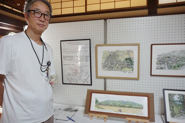 紀行画家・川村和彦さん作品展