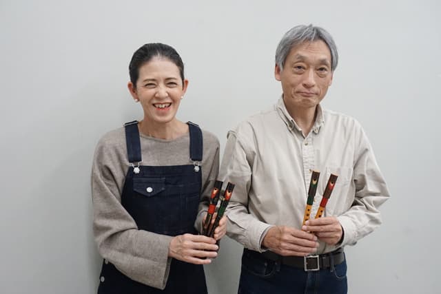 琵琶湖のよしが演奏会の主役に