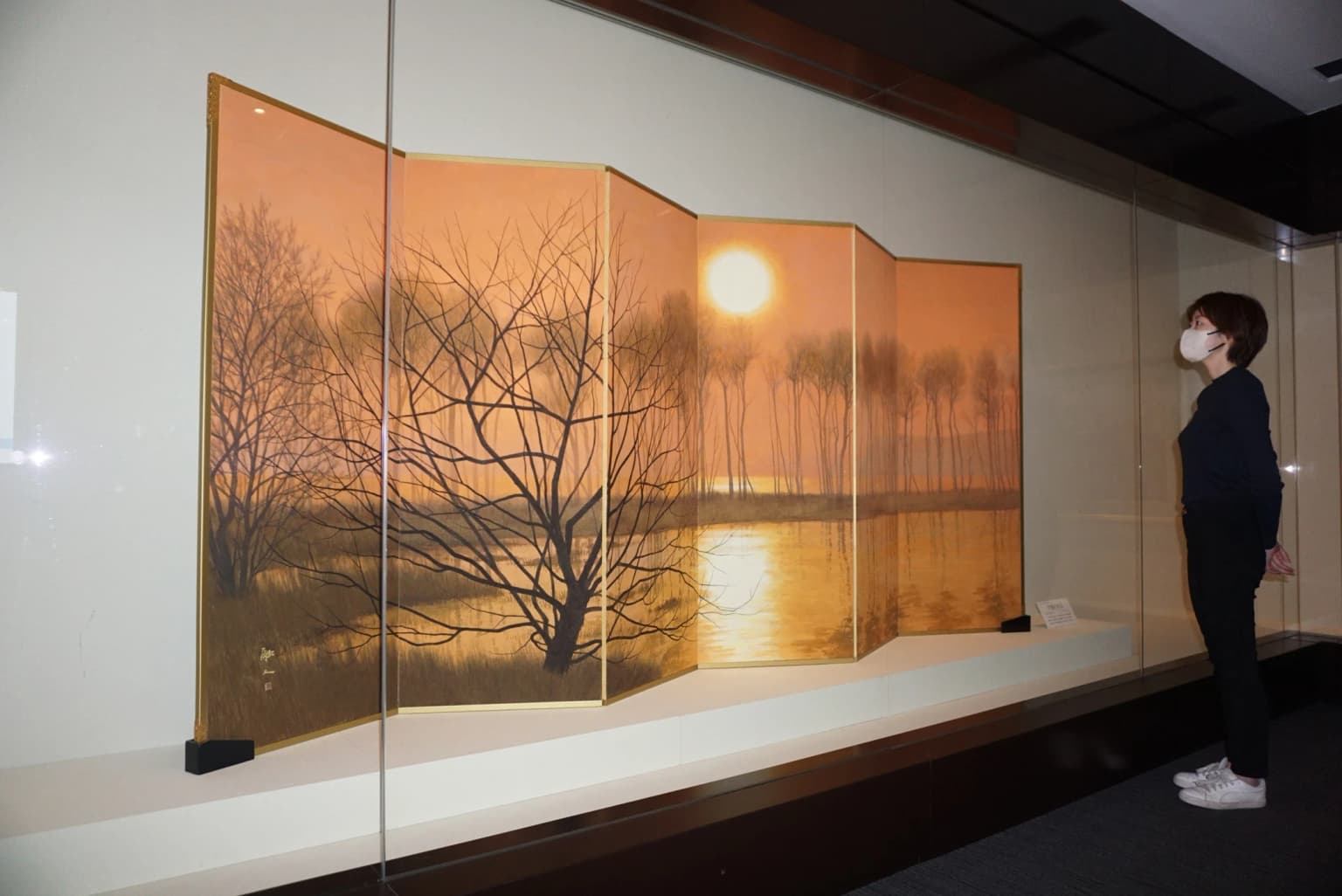 10年の軌跡をたどる 中路融人記念館