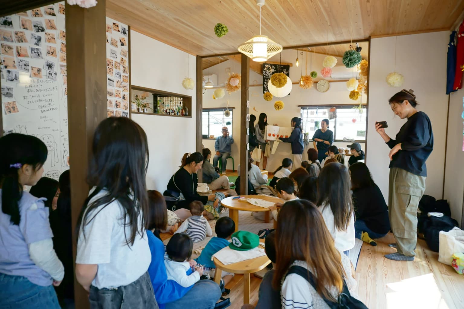 長峰地区の子育て支援拠点「つどいの広場えがお」